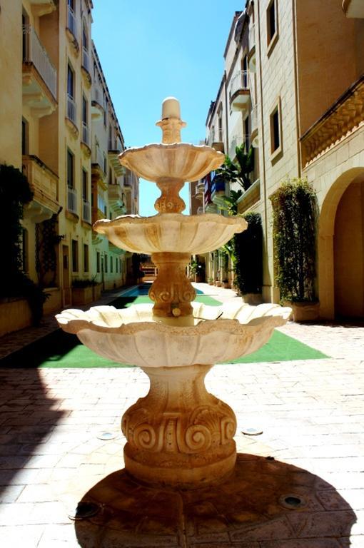 Apartmán Seaview Luxury Penthouse With Shared Swimming Pool Għajnsielem Exteriér fotografie