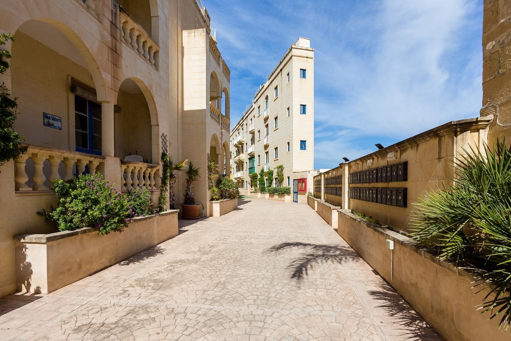 Apartmán Seaview Luxury Penthouse With Shared Swimming Pool Għajnsielem Exteriér fotografie